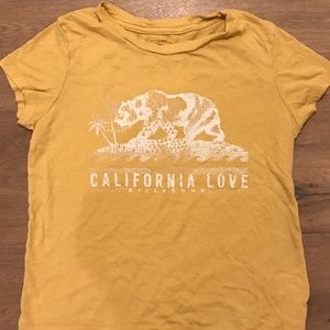 billabong cali bear girls tee